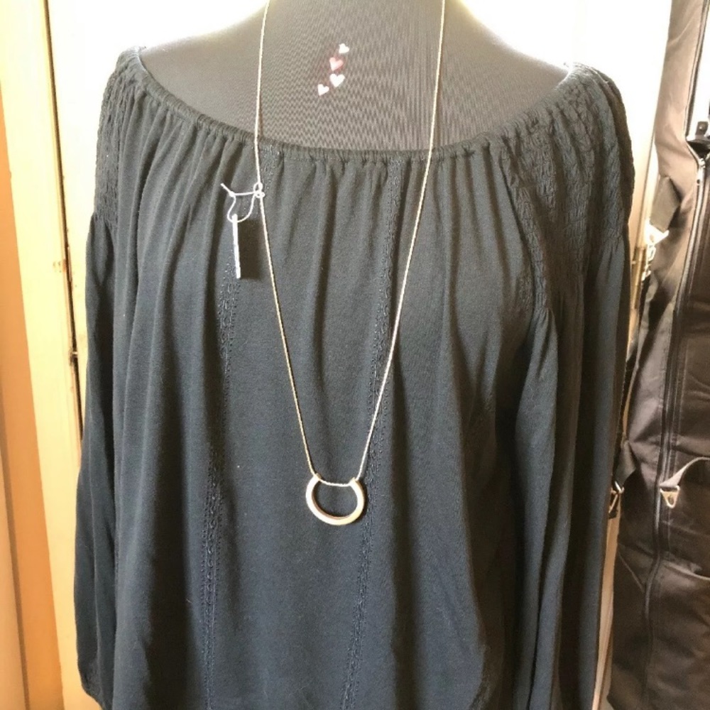 RML NWT adjustable horseshoe /halfmoon necklace - Picture 5 of 7